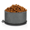 Pet travel bowl Fold pet bowl non-slip Canvas bag Outdoor pet portable dog bowl Food