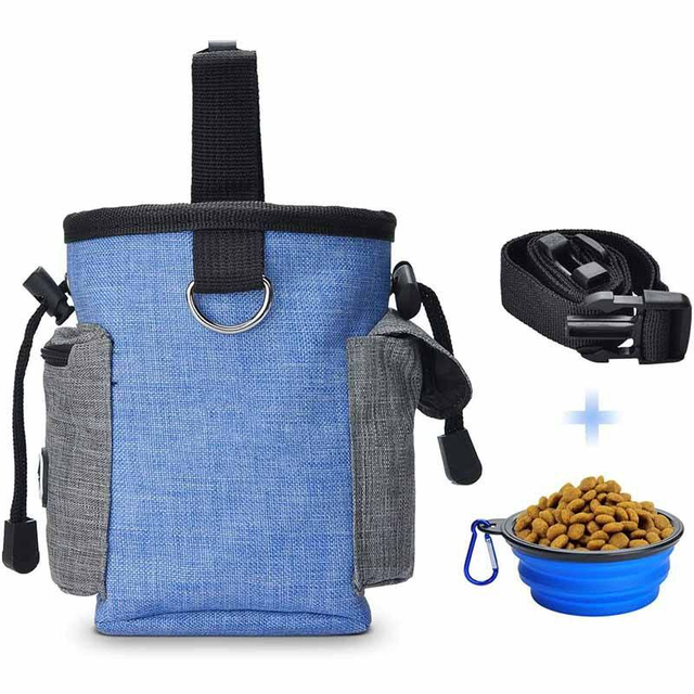 Manufacturers custom dog walking equipment dog food bag pet snack bag professional training pet supplies storage bag
