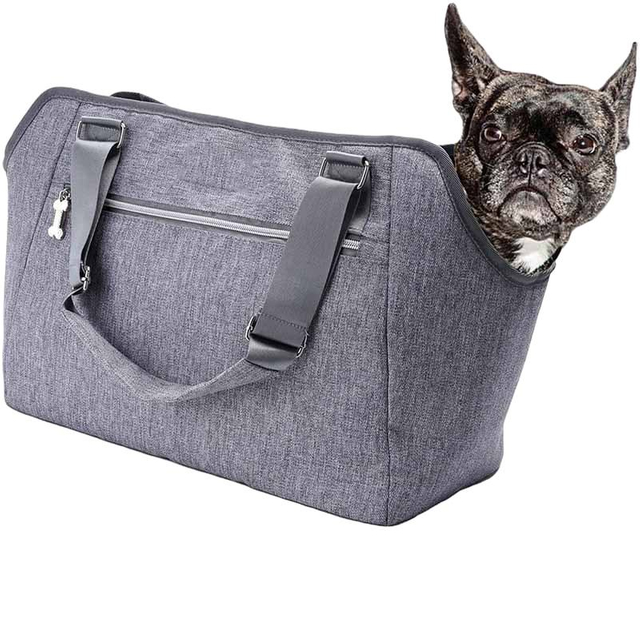 Hot sales soft chest one shoulder cross-body portable pet bag Oxford cat bag outdoor travel pet bag