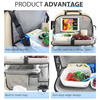 Amazon's New Car Back Pocket Multi-Functional Car Hanging Bag Car Folding Table Back Seat Organizer
