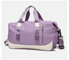 Waterproof Nylon High Quality Customized Large Garment Sport Gym Duffle Bag Oem Gym Bags for Men Duffel with Shoe Compartment