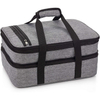BSCI Amazon's Hot Seller Expandable Insulated Double Portable Tote Bag Waterproof Outdoor Picnic Cooler Lunch Bag
