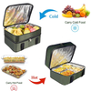 BSCI Amazon's Hot Seller Expandable Insulated Double Portable Tote Bag Waterproof Outdoor Picnic Cooler Lunch Bag