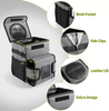 Car Trash Receptacle With Lid Holder Leak Proof Car Parts Trash Receptacle And Storage Bag