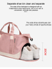 New travel large capacity popular sports leisure swimming yoga excursion handbag women's duffel bag fitness bag
