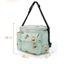 Insulated Cooler Lunch Bag with Drink Holder Breast Milk Insulated Thermal Lunch Bags for Women Insulated with Multiple Pockets