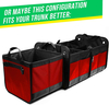 Amazon\'s Hot Sales 3 Compartments Folding Car Trunk Storage Box Car Trunk Storage Bag