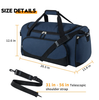 Extra Large Travel Sport Gym Bag with Shoe Compartment Outdoor Shoulder Crossbody Overnight Sport Duffel Bag