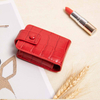 Hot Sale Fashion PU Leather Mini Lipstick Makeup Bag Cosmetic Bags for Portable Ladies