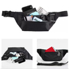 Wholesale Pu Leather Fanny Pack for Men Waterproof Belt Waist Pack with Adjustable Strap