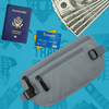 Anti-Theft Passport Wallets for Men & Women Secure Travel Money Belt Undercover Hidden RFID Blocking Travel Wallet