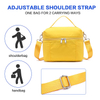 Large Capacity Customized Thermal Insulation Child Lunch Cooler Bag With Adjustable Shoulder Strap