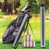 Hot Selling 7 Can Insulated Cooler Sleeve Drinks Beverage Golf Insulation Bottle Cool Tube Sling Bag with Shoulder Strap