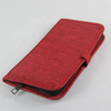 Promotional travel gift passport business card tickets holder rfid card keychain wallet organizer