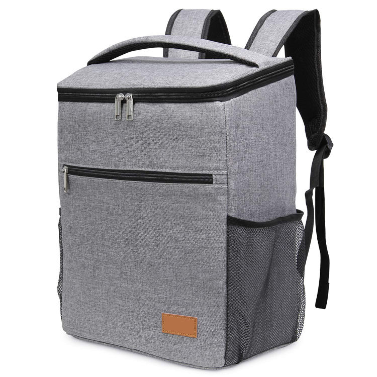 Insulated cooler backpack lunch soft cooling bagpack for picnic camping BBQ