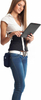 Casual Water Resistant Phone Bag With Shoulder Strap Phone Pouch Women Phone Bag Solid Crossbody Bag