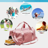 Women Men Travel Sports Gym Shoulder Bag Large Waterproof Nylon Handbags Yoga Training Bag