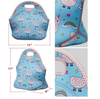 Neoprene Lunch Bag for Kids School Insulated Lunch Box Tote for Women Men Custom Lunch Neoprene Cooler Bag