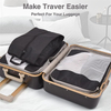 Compression Luggage Packing Cubes Travel Cubes for Packing Lightweight Suitcase Compression Packing Cubes for Travel