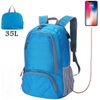 Promotional Durable Foldable Backpack with USB