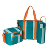 Large Capacity Woman Shoulder Aluminium Foil Insulated Thermal Cooler Bag for Travel Picnic Custom Lunch Cooler Bag