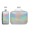 Wholesale Holographic PU Girls Boys School Lunch Bag Portable Cooler Bag