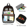 3 In 1 School Backpack School Bookbag Set Student Backpack with Lunch Box And Pencil Case for Boys Girls
