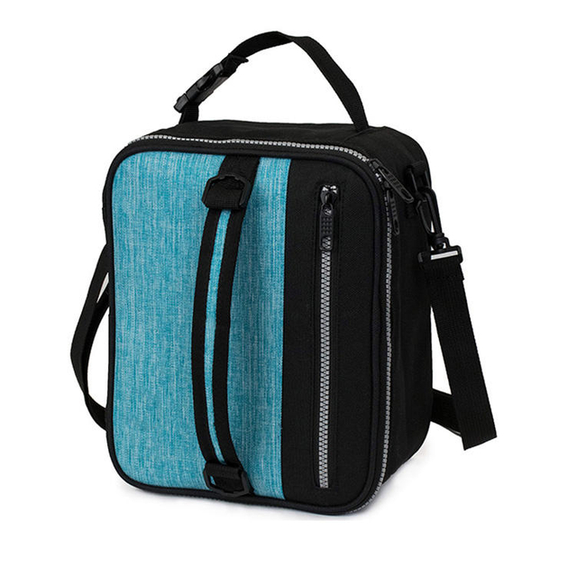 Multi-function Food Insulated Cooler Bag Portable Daily Lunch Bag Wish Shoulder Strap