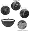 High Quality Waterproof Unisex Travel Vintage PU Bum Belt Bag Leather Crossbody Chest Fanny Pack Waist Bag
