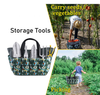 Garden Tool Bag Gardening Storage Oxford Hand Tool Storage Tote Organizer with 10 Pockets