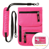 Travel Neck Pouch Hidden Passport Holder Wallet RFID Blocking/Neck Stash For Men Women