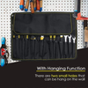 Durable Roll Tool Pouch Rolling Tool Hanging Bag Multi-purpose Organizer