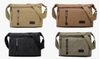 Waterproof Canvas Single Shoulder Sling Bag Mens Crossbody Bags Custom Logo Messenger Bag