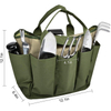 Heavy Duty Durable Florist Work Gardening Tool Set Kit Bag Organizer Storage Canvas Garden Tool Tote Bag