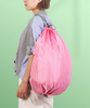 Multifunctional Foldale Duffel Backpack Shopper Bag Eco Friendly Washable RPET Folding Shopping Bag Fold Reusable