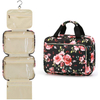 Women\'s Portable Travel Cosmetics Toiletries Organizer Bag Makeup Bath Bags Custom Print Toiletry Bag Hanging