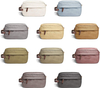 Eco Recycled Cotton Travel Portable Hanging Toiletry Bag Cosmetic Makeup Case