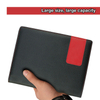 Custom Hot Selling RFID Blocking Business Card Leather Man Large Travel Passport Wallet Cover Card Holder