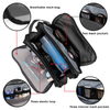Fabric Stitched Bathroom Shower Organizer Kit Toiletries Cosmetics Makeup Bag Premium Travel Toiletry Wash Bag Unisex