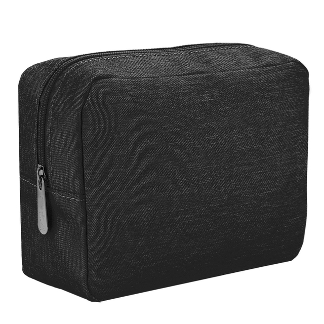 Small Zippered Cosmetic Travel Bag Makeup Carrying Case Mini Packing Cube Compliant Bag Toiletry Carry Pouch Organizer