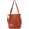 Amazon Hot Sale In Stock Custom High Quality Pouch Fashion Shoulder Cotton Corduroy Tote Bag With Handle