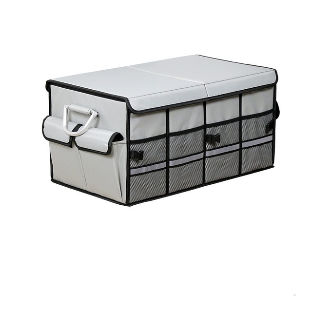 Wholesale Auto Car Boot Organizer Bag Portable Collapsible Storage Box Auto Trunk Organizer