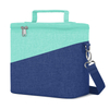 Wholesale Eco Friendly Linen Fabric Fashion Portable Insulation Cooler Reusable Thermal Lunch Bag Insulated for Travel And Work