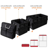 Waterproof Foldable SUV Car Trunk Organizer Bag with Cover Durable Storage Car Boot Storage Trunk Organizer