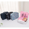Printed Cosmetic Toiletry Storage Large Travel Handle Personalised Pouch with Compartments for Teenage Girl