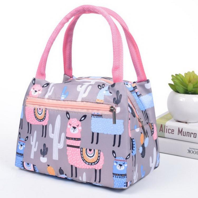 Wholesale Cheap Printed School Kids Office Carry Waterproof Foil Thermal Insulated Lunch Cooler Bag