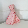 Full Printing Lovely Cotton Wrist Bag Girl Ladies Wrist Purse Knot Bag Outside Walking Shopping Small Wallet Bag