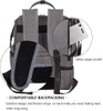 Custom Tote Backpack Breast Pump Bag Double Layer with Cooler Compartment for Breatmilk Bottle