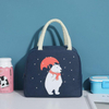 Insulated lunch bag for reusable lunch tote box leakproof cooler handle bag for office work school picnic beach