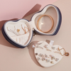 Good Design Small Girls Heart Jewelry Box Earring Ring Storage Organizer Heart Shaped Jewelry Travel Box